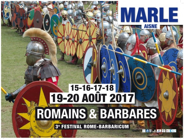 FESTIVAL ROMAINS ET BARBARES  15 au 20 AOUT 2017