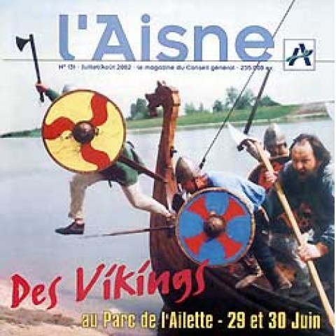 Juin 2002  Débarquement Viking au Parc de l'Ailette