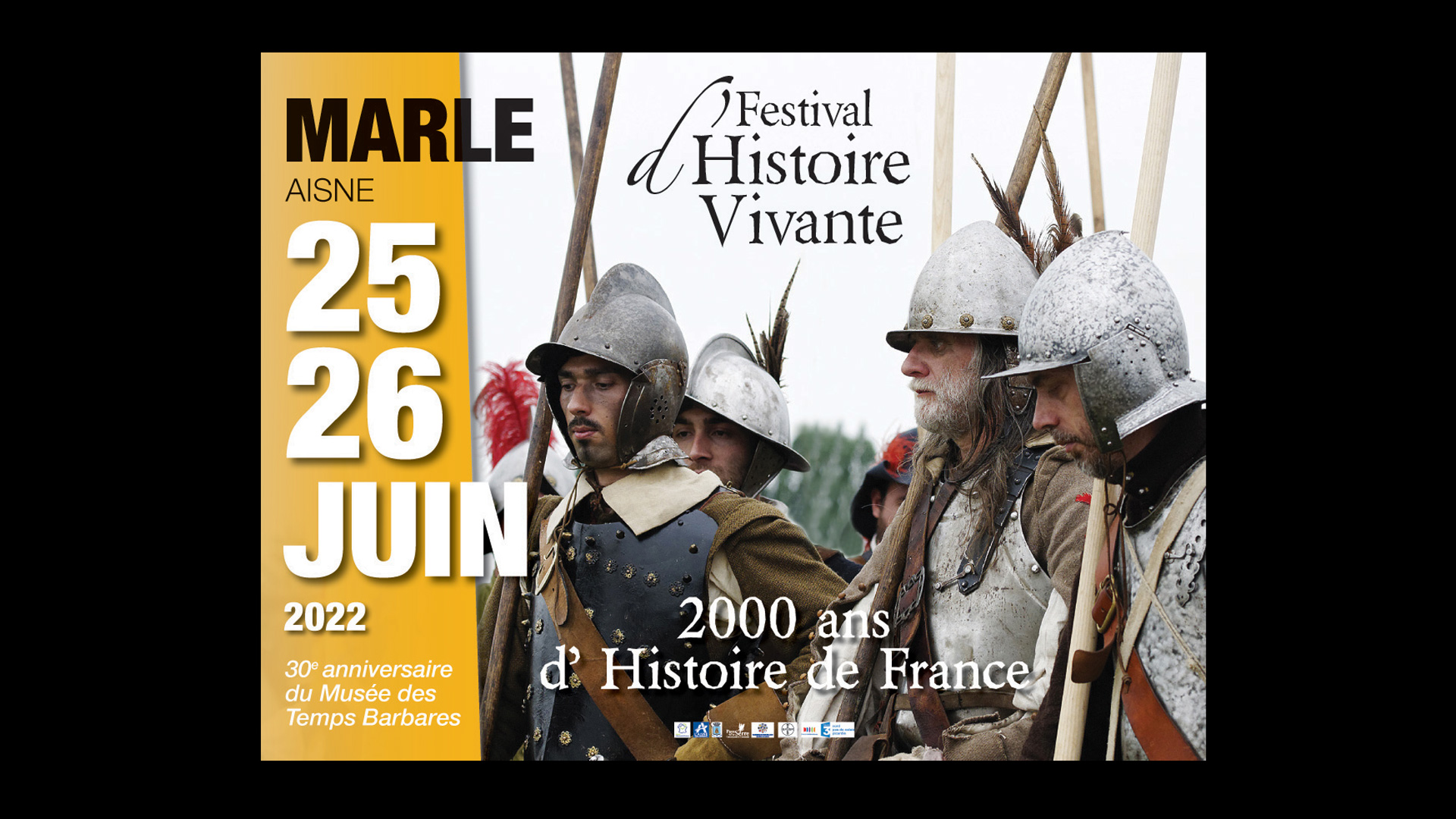 Marle 25 - 26 Juin Festival d'histoire vivante